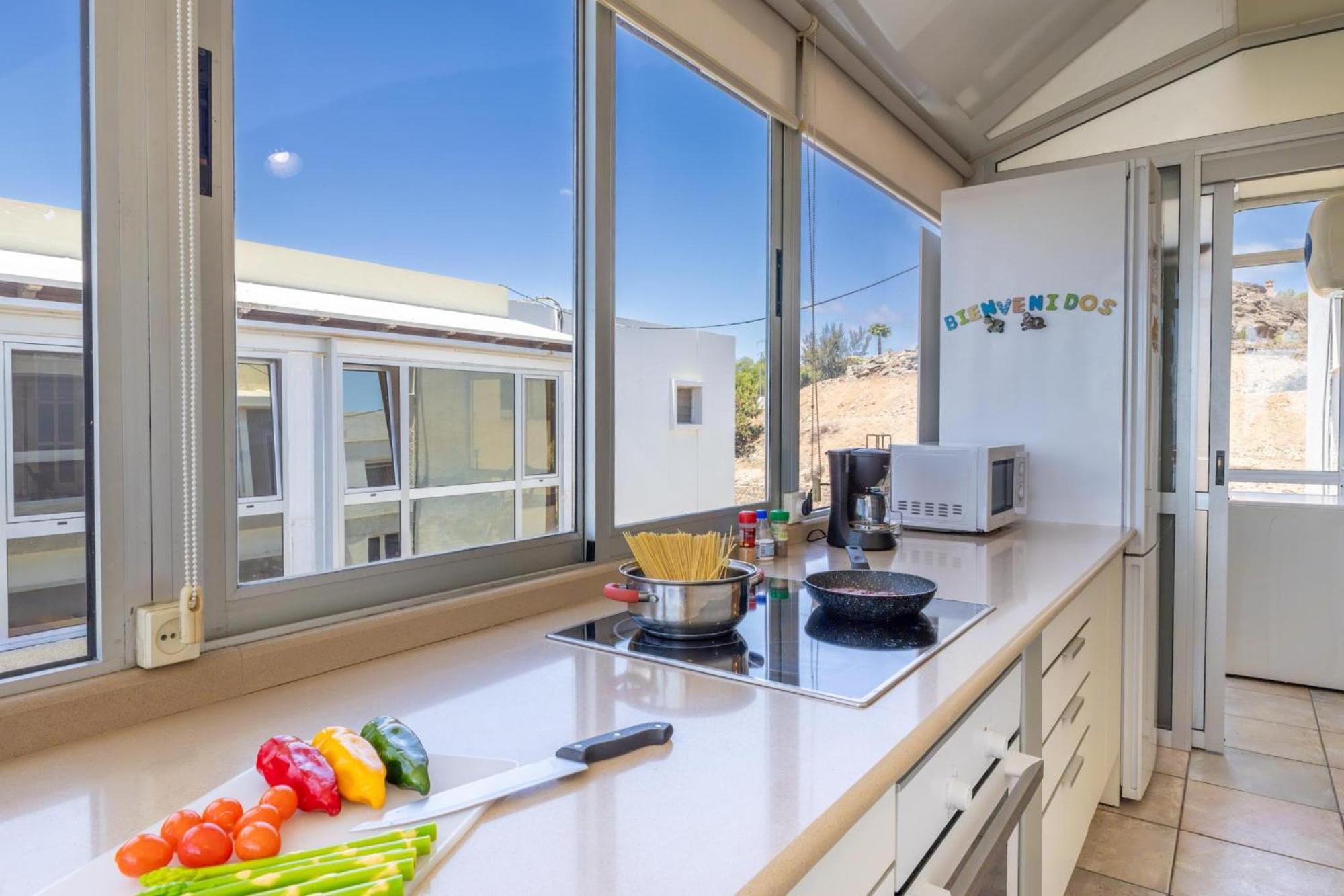 Atico Apartamento Las Burras Playa San Agustín Exteriör bild